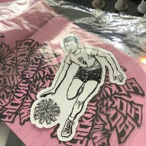 FA F*cking Awesome Hockey Skateboards Gym Class  Art  STICKER Jason Dill AVE